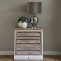 Rivièra Maison Ladekast 'Pacifica' Mangohout, 85 x 80cm - thumbnail