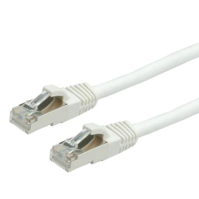 VALUE Patchkabel Cat.6 (Class E) S/FTP (PiMF), LS0H, wit, 10 m