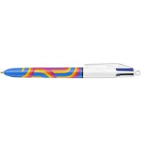 BIC Colours Lines 4-kleurenbalpen, medium, medium, blauw - thumbnail