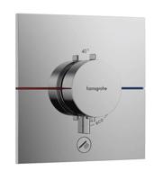 Hansgrohe ShowerSelect Comfort E thermostaat inbouw voor 1 functie en extra uitgang, chroom - thumbnail