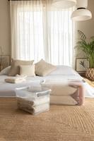 Curver Handy+ Opbergbox - 65L - 3 stuks - Transparant met deksel - thumbnail