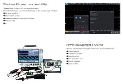 Uni-T MSO7104X Digitale oscilloscoop 1 GHz 10 GSa/s 1 Gpts 8 Bit 1 stuk(s)