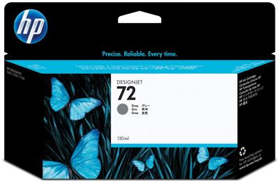 HP inktcartridge 72, 130 ml, OEM C9374A, grijs HP inktcartridge 72, 130 ml, OEM C9374A, grijs