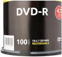Intenso 4101156 DVD-R disc 4.7 GB 100 stuk(s) Spindel - thumbnail