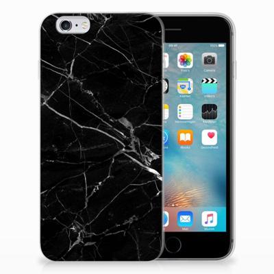 Apple iPhone 6 | 6s | TPU | Siliconen hoesje | Marmer Zwart - Origineel Cadeau Vader