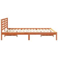 Bedframe Wasbruin 140 x 210 cm Massief grenenhout - thumbnail