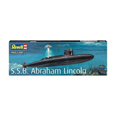Revell modelbouwpakket - s.s.b. abraham lincoln 1:253 - 158dlg. Revell modelbouwpakket - s.s.b. abraham lincoln 1:253 - 158dlg.