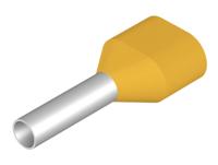 Weidmüller 9037650000 Dubbele adereindhulzen 2.5 mm² Deels geïsoleerd Grijs 100 stuk(s) - thumbnail