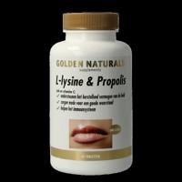 Golden Naturals L-Lysine & propolis 60 Tabletten - thumbnail