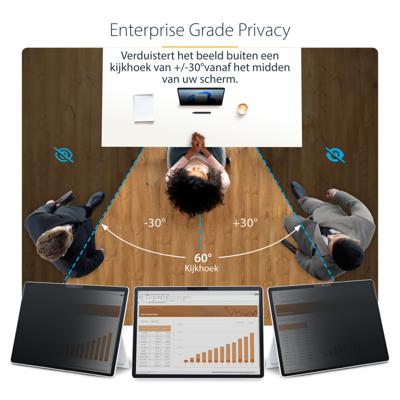 Notebook-standaard Startech 13SP-PRIVACY-SCREEN Plastic