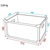 DAP UCA-SCV3 Stack case H3 Value Line stapelbare flightcase - thumbnail