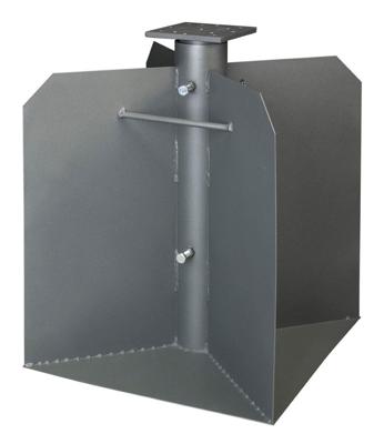 Ingraaf zweefparasolvoet XL base verankering Platinum, enkel geschikt voor zweefparasols Icon van Platinum - Platinum