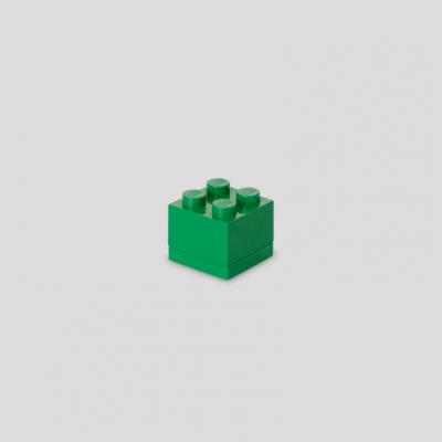 Room Copenhagen LEGO Mini Box Lunchbox 4 Groen opbergdoos
