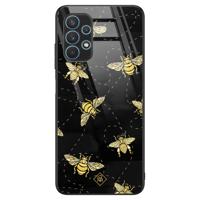 Samsung Galaxy A32 5G glazen hardcase - Bee yourself - thumbnail