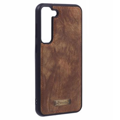 Caseme Samsung Galaxy S23 Plus hoesje - Backcover - Bruin