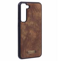Caseme Samsung Galaxy S23 Plus hoesje - Backcover - Bruin - thumbnail