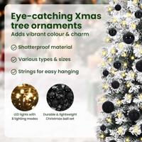 VidaXL Kunstkerstboom groen 240 cm pvc en staal en kunststof - thumbnail