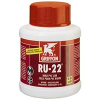 Griffon Hard PVC lijm RU22 + borstel 1L - 6112040 - thumbnail