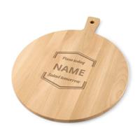 Pizzaplank graveren - thumbnail