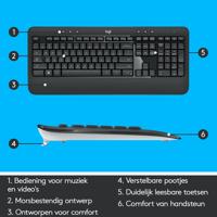 Logitech MK540 Advanced desktop set - thumbnail