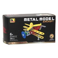 Constructieset Metaal Vliegtuig, 34dlg. - thumbnail