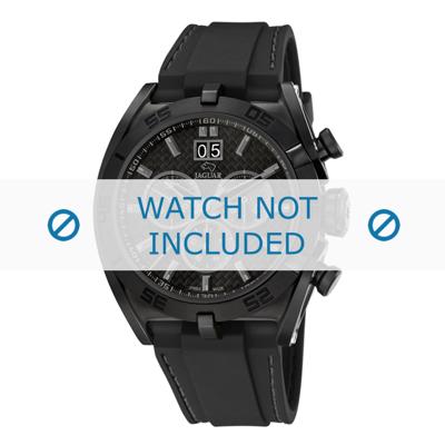 Horlogeband Jaguar J655 / J655-1 / J655-2 / J655-X / J655-P1 / J655-P2 Rubber Zwart 27mm Horlogeband Jaguar J655 / J655-1 / J655-2 / J655-X / J655-P1 / J655-P2 Rubber Zwart 27mm