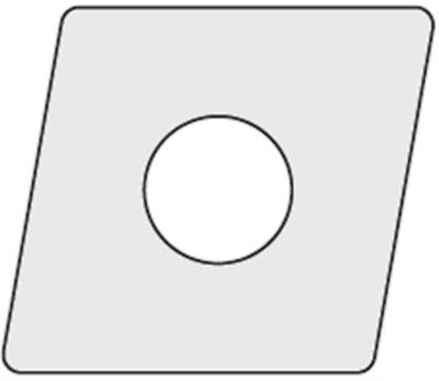 Dormer Pramet draaiwisselplaat tc100 | 10 stuk stuks