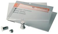 Durable Deur-/infobord | B148xH105mm | controlevenster acryl | achterdeel acryl | 1 stuk - 482119 482119 - thumbnail