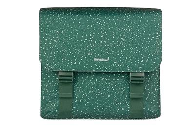 BASIL Dubbele fietstas flair mik 35 liter 15 x 35 x 31 cm (2x) - groen