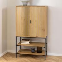 Bendt Opbergkast 'Lisette' Eikenhout, 140 x 80cm - thumbnail