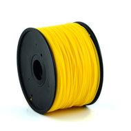 PLA plastic filament voor 3D printers, 3 mm diameter, goudgeel PLA plastic filament voor 3D printers, 3 mm diameter, goudgeel