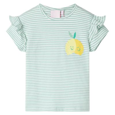 Kindershirt 92 mintkleurig Kindershirt 92 mintkleurig