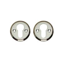 Intersteel Set van 2 cilinderrozettenTira rond nikkel schroef - 0018.317387 - thumbnail