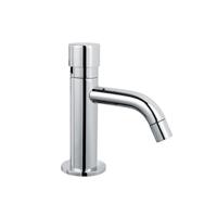 Plieger Napoli toiletkraan zelfsluitend 1/2 looptijd 15 sec. chroom 08111 - thumbnail