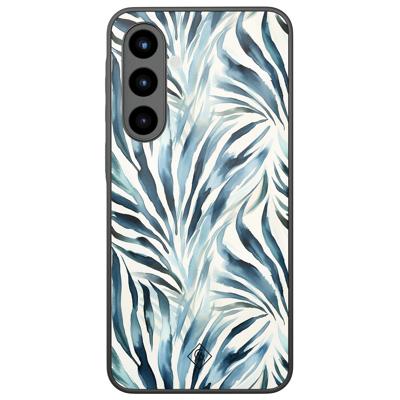 Samsung Galaxy A56 glazen hardcase - Japandi waves Samsung Galaxy A56 glazen hardcase - Japandi waves