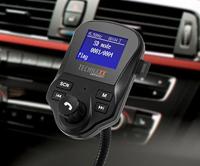 Technaxx FM DAB+ zender FMT1500BT - handsfree, Bluetooth V4.2, 2x USB, microfoon, oproepen, microSD, DAB+ radio via FM, AUX-IN, groot display, muziek - thumbnail