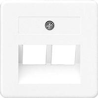 Jung 169-2UAEWW Afdekking Afdekking 1-voudig Wit 1 stuk(s) - thumbnail
