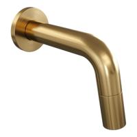 Brauer Stripe inbouw fonteinkraan inkortbaar goud geborsteld PVD - thumbnail