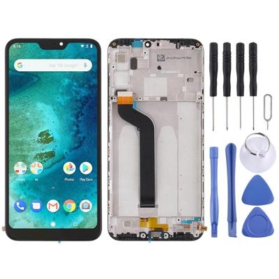 LCD-scherm en Digitizer met Frame voor Xiaomi Redmi 6 Pro (zwart)