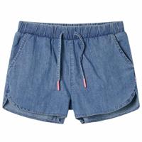 VidaXL Kindershorts 104 denimblauw - thumbnail