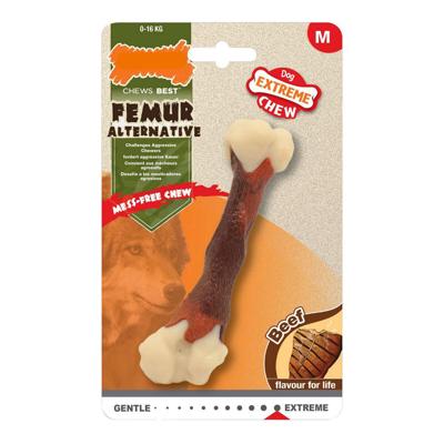 Kauwspeelgoed voor honden Nylabone Extreme Chew Femur Kalfsvlees Maat XL Nylon Rundvlees Kauwspeelgoed voor honden Nylabone Extreme Chew Femur Kalfsvlees Maat XL Nylon Rundvlees