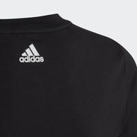 T-Shirt met Korte Mouwen voor kinderen Adidas Essentils Logo Linear Zwart - Maat: 14-15 jaar - thumbnail