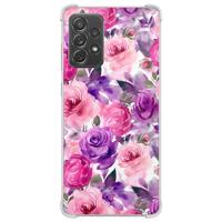 Samsung Galaxy A52(s) shockproof hoesje - Rosy blooms - thumbnail