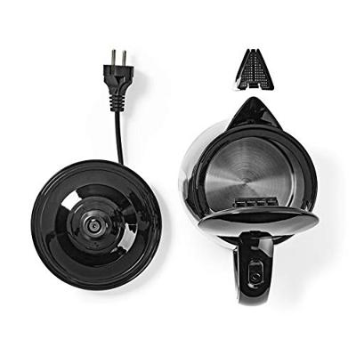 Waterkoker | 1.7 l | Kunststof | Zwart | 360 graden draaibaar | Verborgen verwarmingselement | Strix®-controller | Droogkookbeveiliging Waterkoker | 1.7 l | Kunststof | Zwart | 360 graden draaibaar | Verborgen verwarmingselement | Strix®-controller | Droogkookbeveiliging