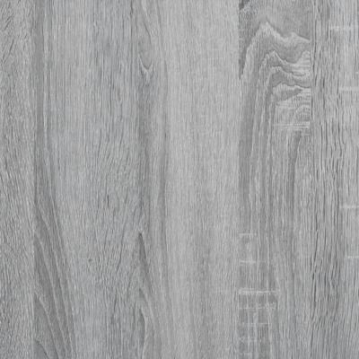 Boekenkast 92x29x188 cm bewerkt hout grijs sonoma eikenkleurig