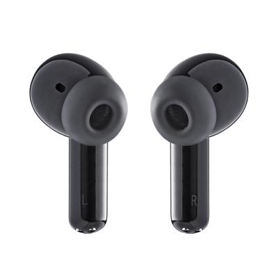 Intenso Buds Plus T310AE schwarz In Ear headset Bluetooth Stereo Zwart Noise Cancelling Oplaadbox, Indicator voor batterijstatus, Touchbesturing Mobiele - thumbnail
