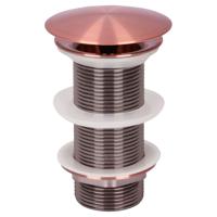 Differnz afvoerplug Mix & Match always open L rood koper - thumbnail