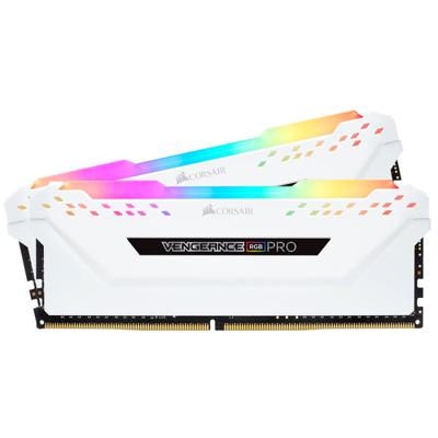 CORSAIR PC-geheugen DDR4 - Vengeance RGB Pro-serie 16 GB - 3200 MHz - CL16 (CMW16GX4M2C3200C16W)