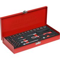 Gedore RED R49014033 3300001 Dopsleutelset Metrisch 1/4 - thumbnail
