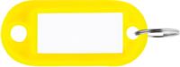 Sleutellabel Pavo kunststof geel 100 stuks - thumbnail